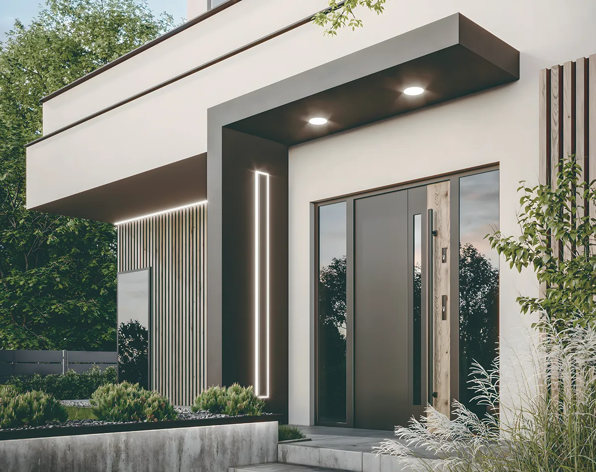Luxury villa entrance project in Dubai